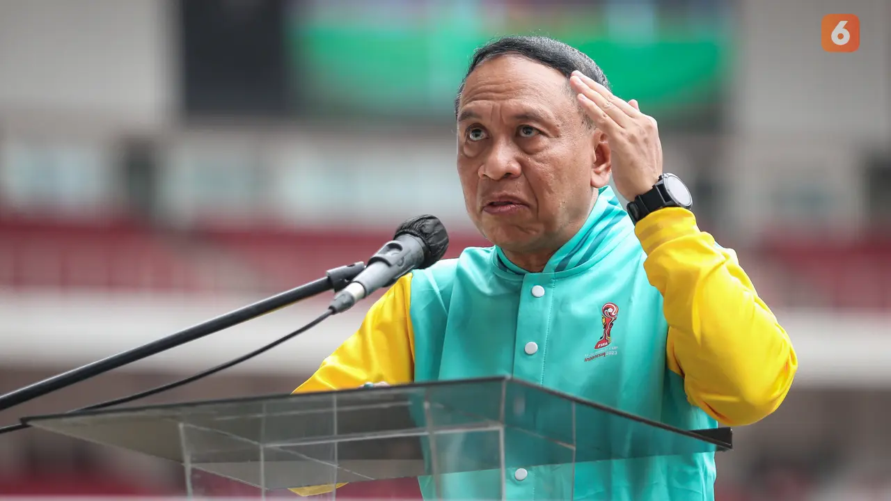 Wakil Ketua Umum PSSI Zainudin Amali usai Indonesia Batal Jadi Tuan Rumah Piala Dunia U-20 2023