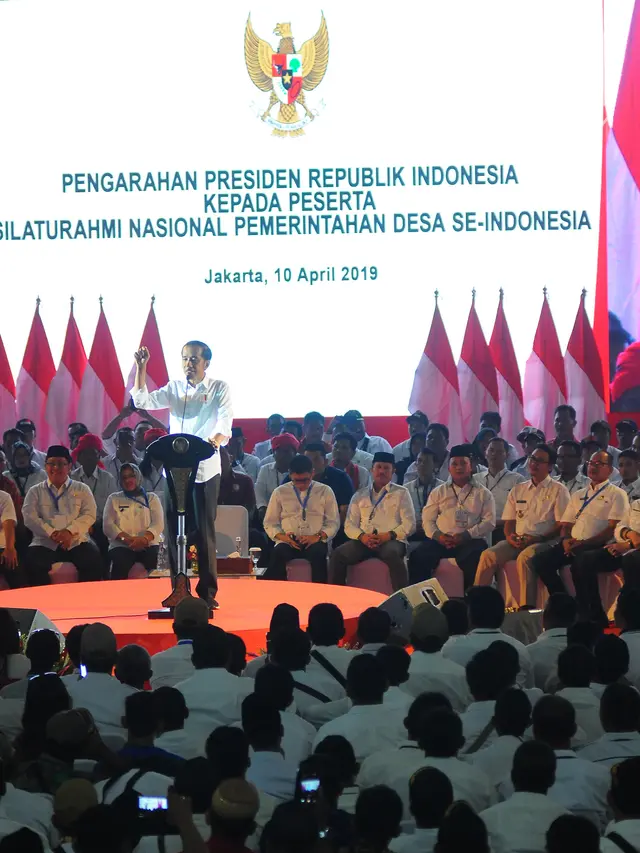 Presiden Jokowi Hadiri Silaturahmi Nasional Pemerintah Desa se-Indonesia