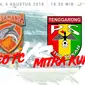 Liga 1 2018 Pusamania Borneo FC Vs Mitra Kukar (Bola.com/Adreanus Titus)