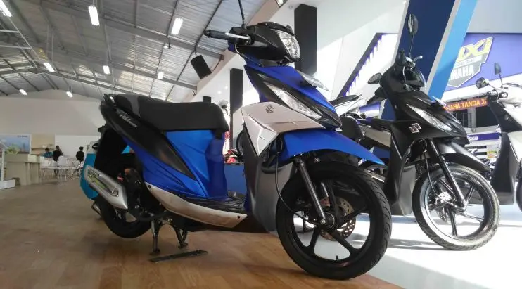 Suzuki Address  plus aksesoris di Jakarta Fair. (Istimewa)