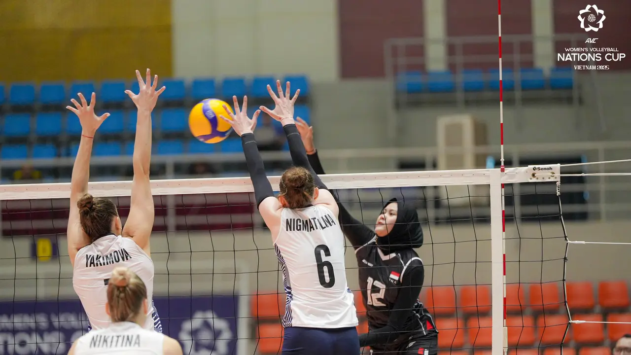 Timnas Voli Putri Indonesia - AVC Nations Cup 2025 - Bola Voli