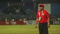 Pelatih Persiba Balikpapan Hariyadi. (Liputan6.com/Abelda Gunawan)