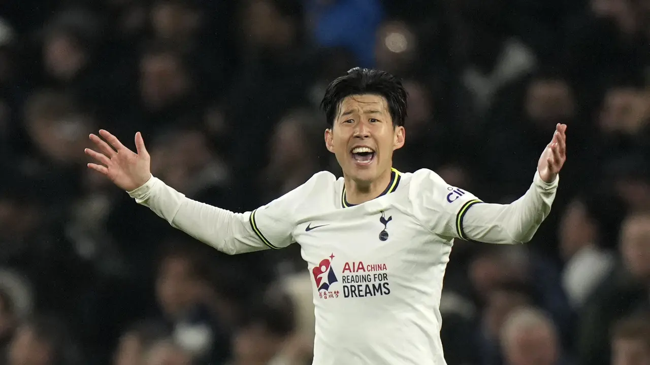 Foto: Gol Son Heung-min Pupuskan Kemenangan MU atas Tottenham Hotspur di Liga Inggris