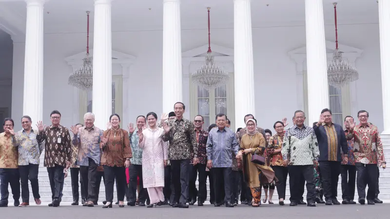 Momen Perpisahan Jokowi dan Kabinet Kerja Jilid I
