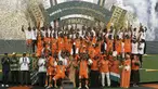 Pantai Gading menjuarai Piala Afrika 2023 setelah mengalahkan Nigeria dengan skor 2-1 pada laga final yang berlangsung di Alassane Ouattara Olympic Stadium, Ebimpe, Abidjan, Pantai Gading, Minggu (11/02/2024) waktu setempat. (AP Photo/Themba Hadebe)