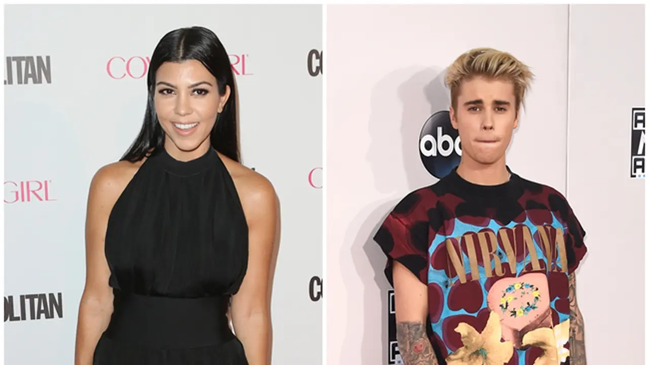 Kourtney Kardashian dan Justin Bieber 