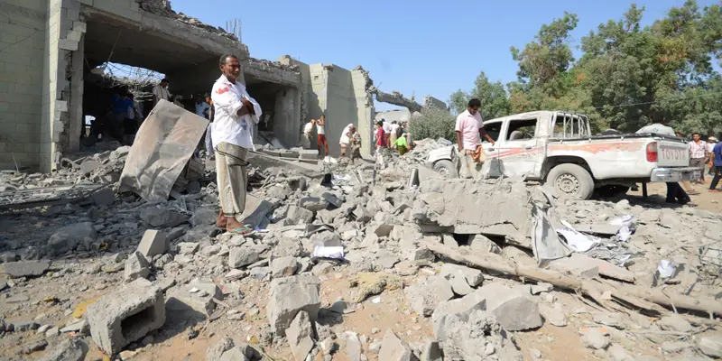 20161030-Jet Tempur Saudi Bom Penjara di Yaman-Yaman