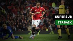 Berita video Anthony Martial yang masuk menjadi salah satu pemain supersub terbaik Manchester United.