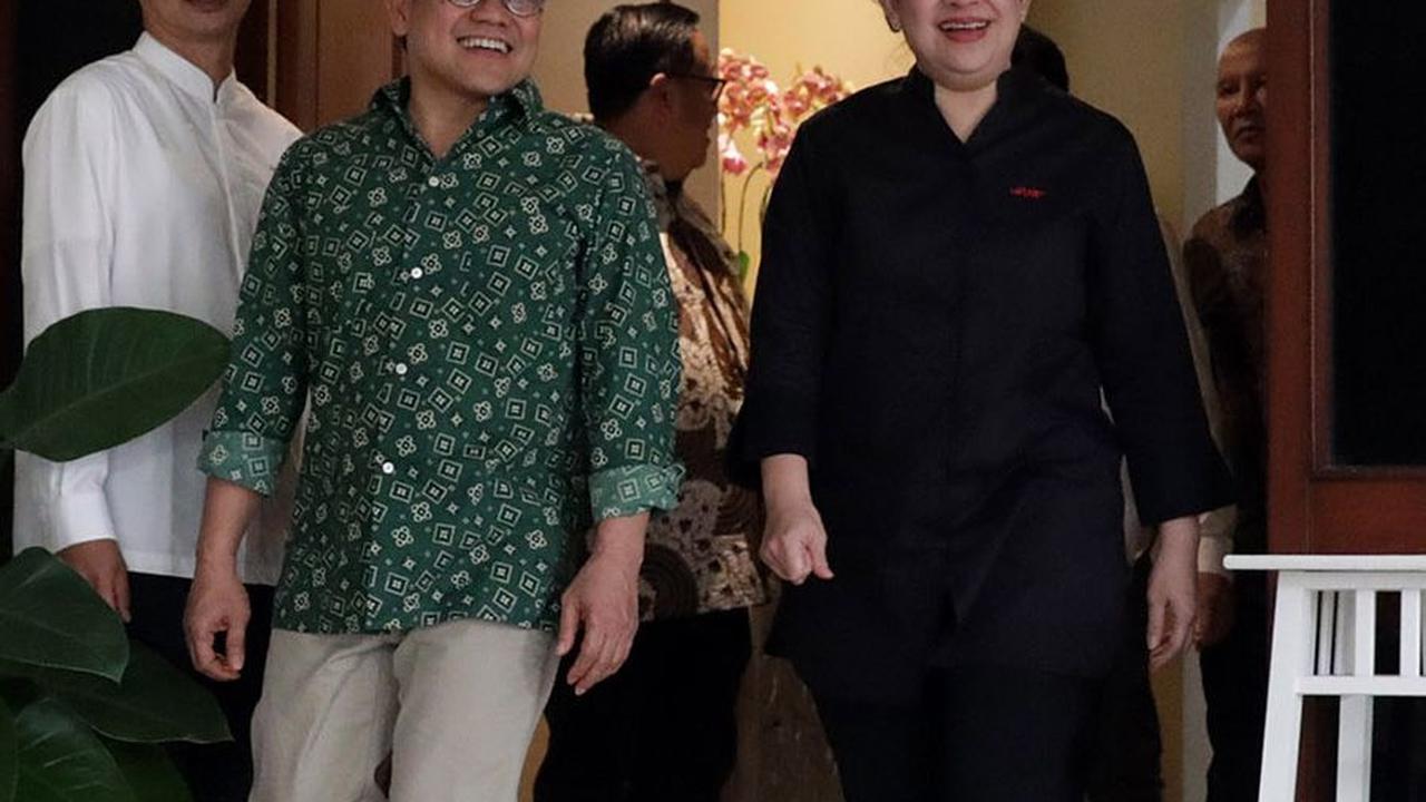 FOTO: Momen Puan Goda Cak Imin Agar Dukung Ganjar, Singgung Hubungan Mesra PKB dan PDIP