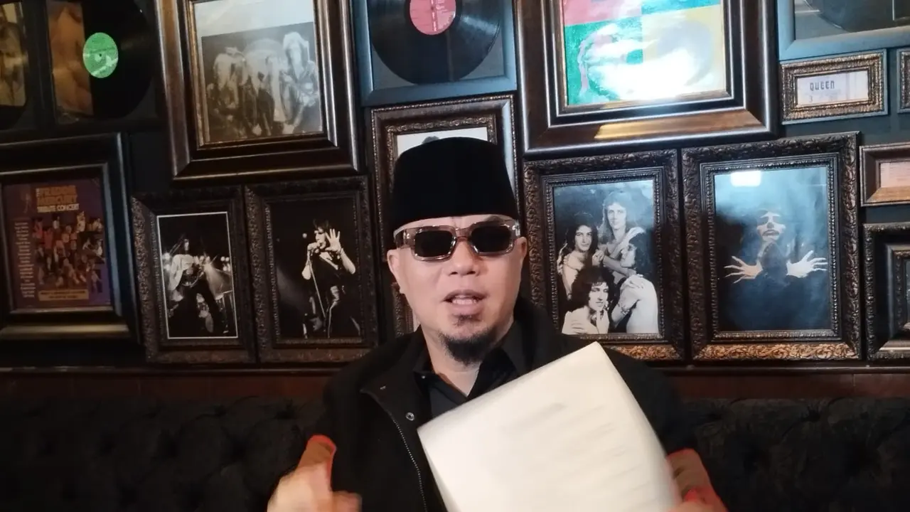 Ahmad Dhani. (M Altaf Jauhar/ Liputan6.com)