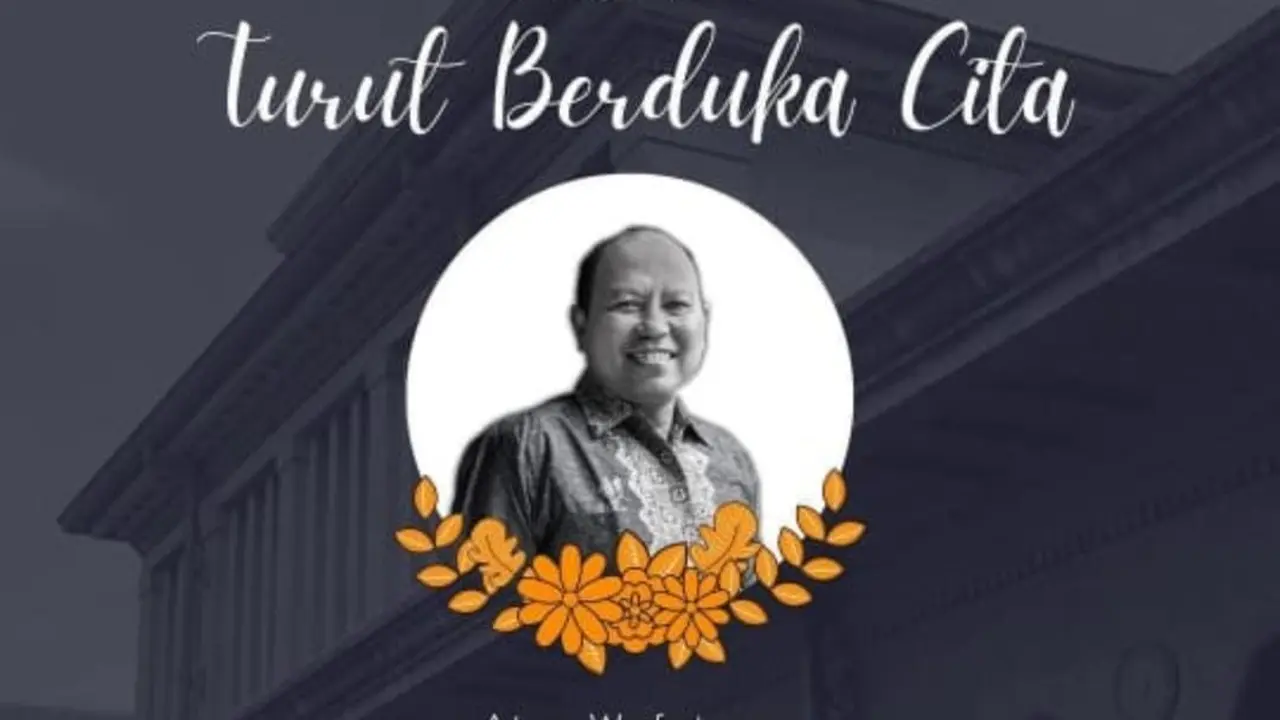 Dedy Mawardi Komisaris Utama PT Perkebunan Nusantara XI (PTPN XI) meninggal dunia