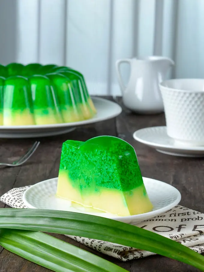 puding lumut mentega