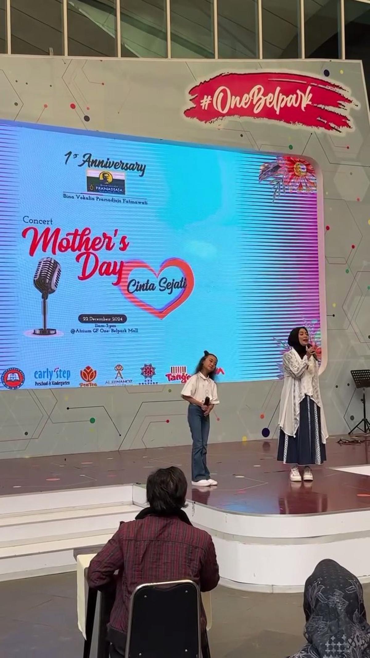 7 Potret Tantri Kotak Ikut Lomba Nyanyi di Tempat Les Vokal Anak, Tak Dapat Juara 1