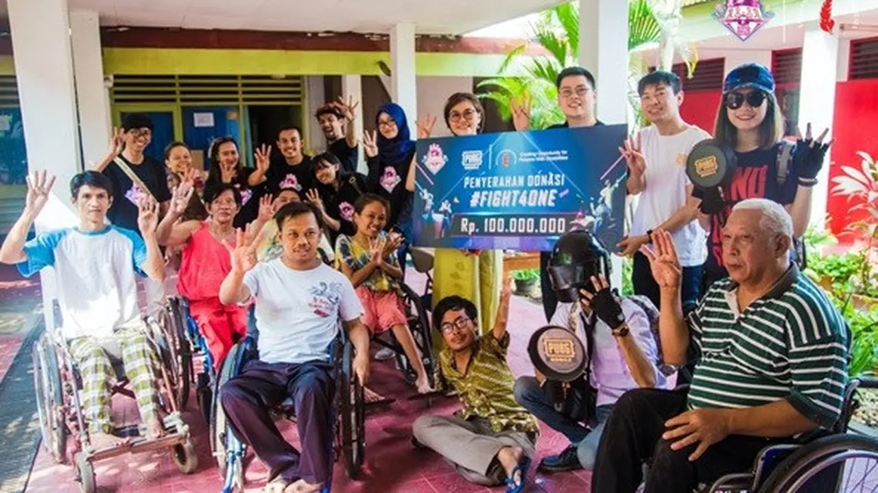 PUBG Mobile, Yayasan Cheshire Indonesia