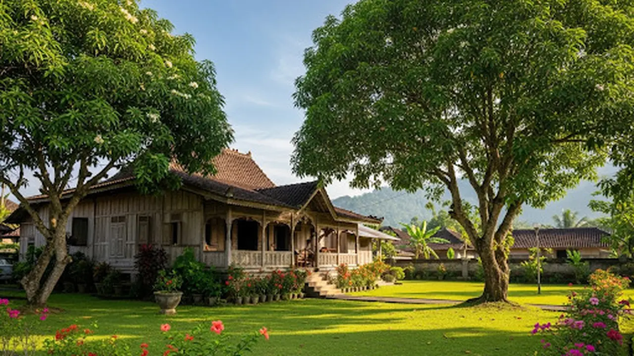 Desain Hunian dari Rumah Sederhana Zaman Dulu