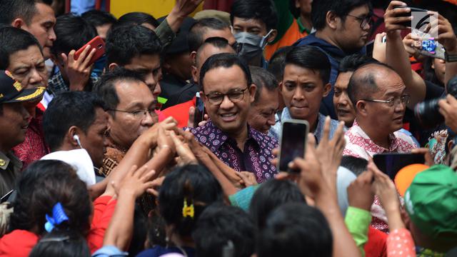 Perayaan Imlek, Anies Baswedan Sambangi Vihara Dharma Bhakti Petak Sembilan