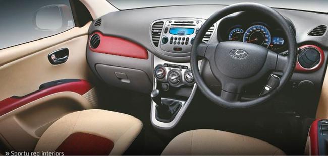 Interior Hyundai iTech i10