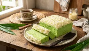 Resep Bolu Pandan Keju Tanpa Oven, Lembut dan Mudah Dibuat di Rumah
