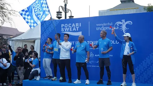 Gibran Rakabuming Berharap Wisatawan Solo Bertambah lewat event berlari bersama 3.000 Pelari