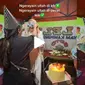 Serunya Momen Pria Rayakan Ulang Tahun Kekasih di Tenda Pecel Lele (Tangkapan Layar TikTok/intanpurs)
