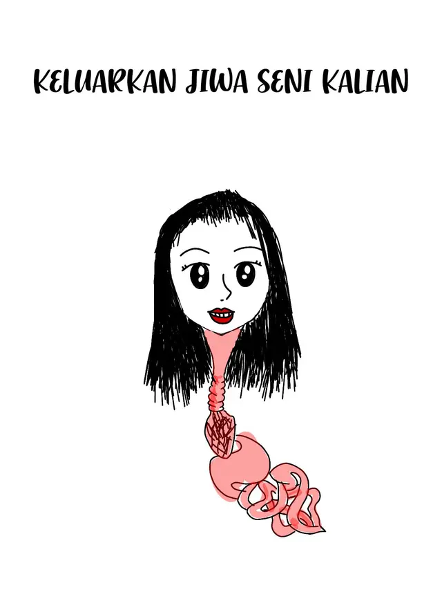 Hasil Kocak Warganet saat Diminta Gambar Orang Ini Bikin Ketawa