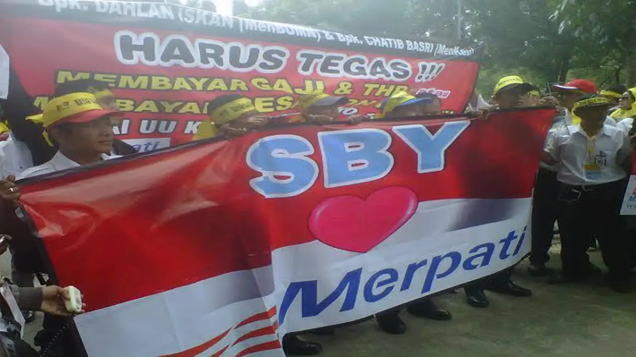 Demo Karyawan Merpati