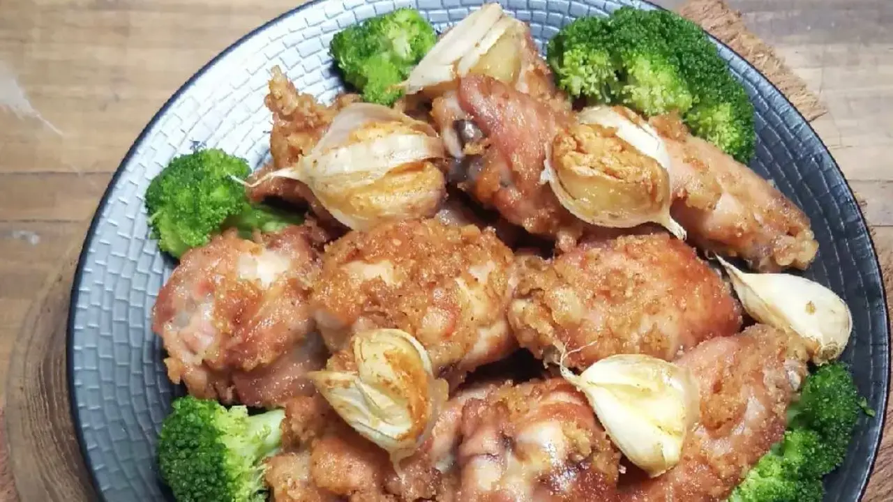 Sayap Ayam Goreng Bawang Putih @dapurVP