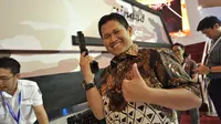 Pakar keamanan Cyber Pratama Persadha mengusulkan pengembangan media sosial produk dalam negeri untuk menekan kejahatan cyber. (foto : Liputan6.com / Edhie Prayitno Ige)