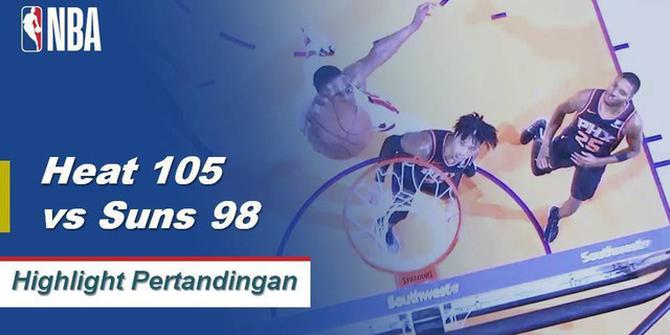 Cuplikan Pertandingan NBA : Heat 115 vs Suns 98