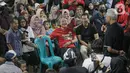 Dalam pertemuan itu Ganjar mendengar sejumlah keluhan dari warga yang sebagian besar berprofesi sebagai petani. (Liputan6.com/Faizal Fanani)