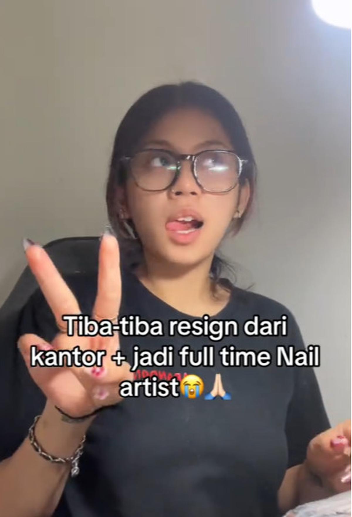 Berawal dari Modal Iseng dan Tanpa Pengalaman, Momen Wanita Sukses Bangun Bisnis Nail Art Ini Curi Perhatian