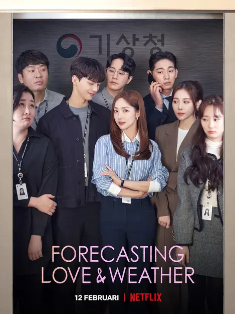 Poster drakor "Forecasting Love and Weather".