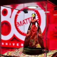 Mattel merilis boneka Barbie One-of-a-Kind untuk merayakan HUT ke-80 RI di Museum Nasional, Jakarta, 15 Agustus 2025. (Liputan6.com/Asnida Riani)