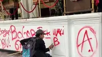 Aksi vandalisme di Balai Kota Bogor