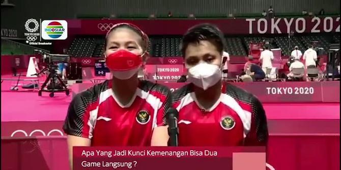 VIDEO: Melenggang ke Final Olimpiade Tokyo 2020, Greysia Polii / Apriyani Rahayu Meminta Doa Masyarakat Indonesia