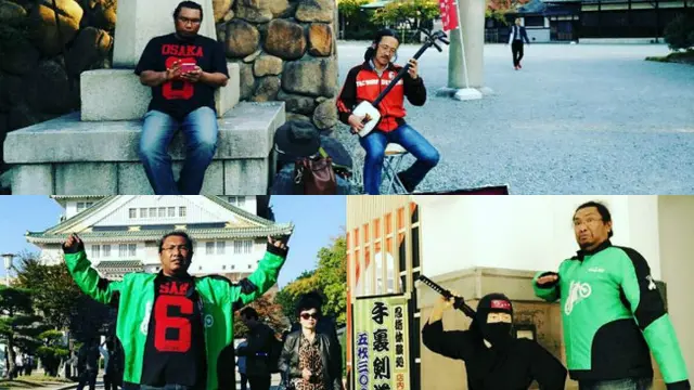 Sederet sopir ojek online membuktikan bahwa sopir ojek online juga mampu berwisata ke luar negeri.