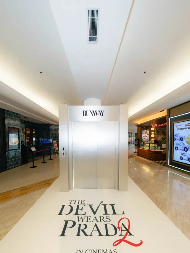 Runway Datang ke Jakarta! Instalasi The Devil Wears Prada 2 Hadirkan Kantor Miranda Priestly hingga Photobooth Lift Ikonik