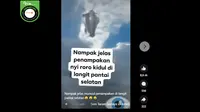 Penelusuran klaim video penampakan Nyi Roro Kidul di langit pantai selatan