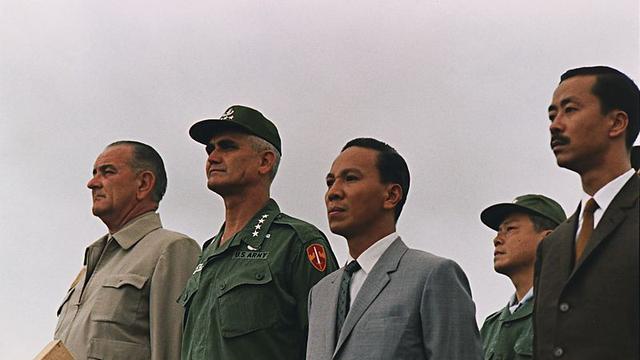 Presiden Vietnam Selatan Nguyen Van Thieu