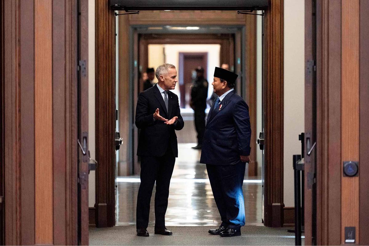 FOTO: Prabowo dan PM Kanada Sepakat Perkuat Perdagangan dan Pertahanan