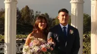 Indahnya Resepsi Pernikahan Aurelie Moeremans dan Tyler Bigenho di California