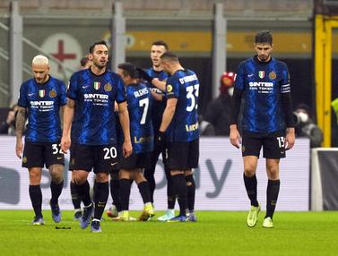 FOTO: Inter Milan Lanjutkan Asa di Coppa Italia