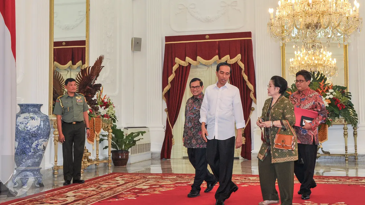 20151024-Jokowi Dan Megawati Gelar Pertemuan Tertutup