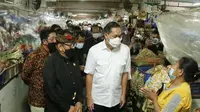 Dampingi Mendag, Wali Kota Denpasar Siap Terapkan SOP PeduliLindungui di Pasar Tradisional