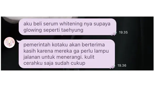 6 Chat Cowok Kelewat PD Bandingkan Dirinya dengan Idol K-Pop Ini Kocak