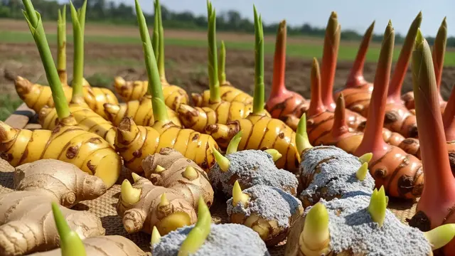 Cara Menanam Jahe, Lengkuas, dan Kunyit dalam Satu Lahan