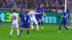 Enam gol terbaik Liga Inggris pekan ke-25 di antaranya selebrasi gol Juan Mata dengan sepatu yang copot saat melawan Hull City.