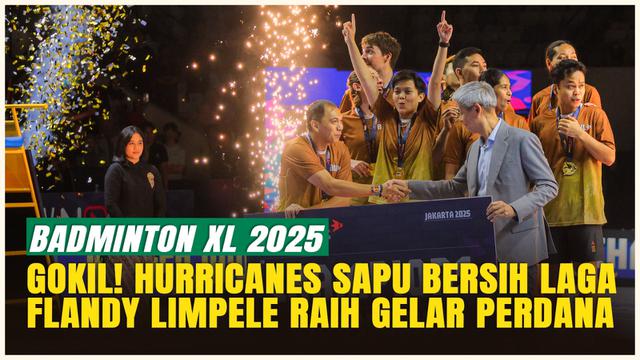 Bawa Hurricanes Juara Badminton XL 2025, Ini Jadi Gelar Perdana Flandy Limpele di Istora