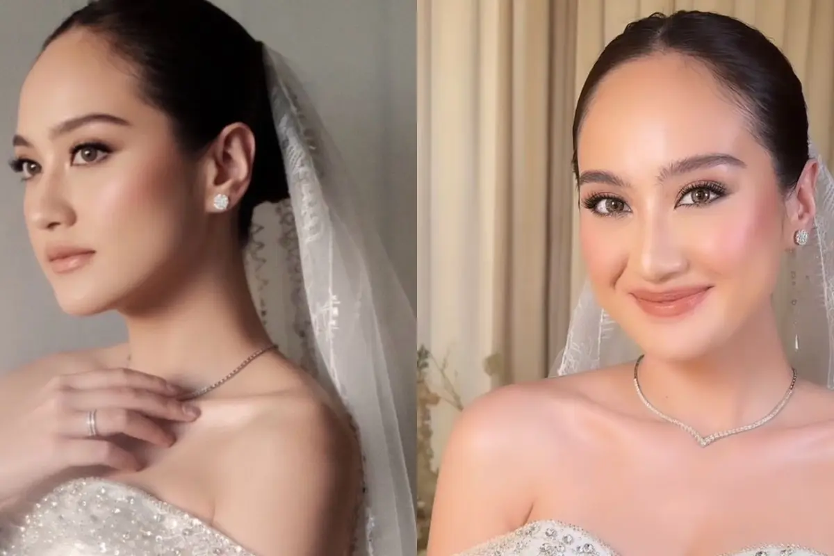 8 Potret Salshabilla Adriani Tampil Secantik Princess Kenakan Bridal Robe dan Gaun Putih saat Resepsi Pernikahan di Bali