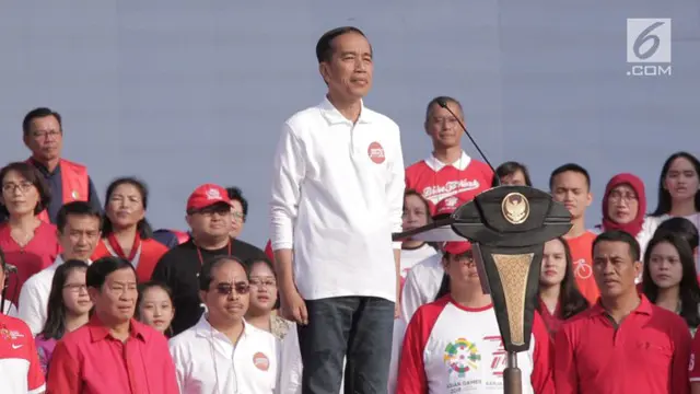 Menyambut Asian Games dan Hari Kemerdekaan Indonesia, pemerintah menyelenggarakan acara Harmoni Indonesia 2018.